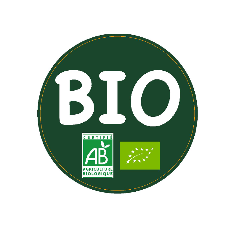 Etiquette BIO D80 - Volaille BIO - Agriculture biologique